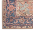 Nourison Home Vintage Washables 8' x 10' Polyester Blue Coral Area Rug