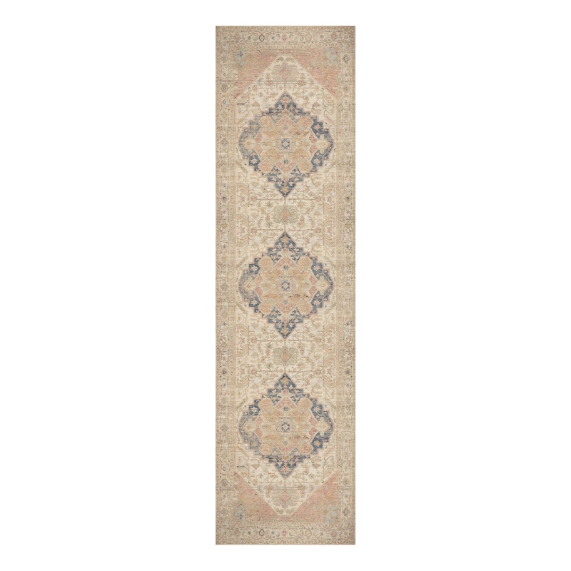 Nourison Home Vintage Washables 8' Runner PolyesterMulticolor Area Rug