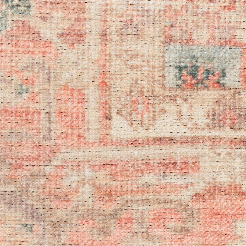 Nourison Home Vintage Washables 8' x 10' Polyester Coral Taupe Area Rug