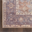 Nourison Home Vintage Washables 8' x 10' Polyester Ivory Purple Area Rug