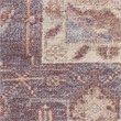 Nourison Home Vintage Washables 8' x 10' Polyester Ivory Purple Area Rug