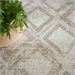 Nourison Home Dekor 4' x 6' Polyester Grey Area Rug
