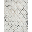 Nourison Home Dekor 4' x 6' Polyester Grey Charcoal Area Rug