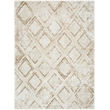 Nourison Home Dekor 4' x 6' Polyester Ivory Taupe Area Rug