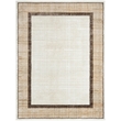 Nourison Home Dekor 4' x 6' Polyester Ivory Brown Area Rug