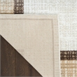Nourison Home Dekor 4' x 6' Polyester Ivory Brown Area Rug