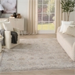 Nourison Home Heirloom Blend 5' x 8' Polyester Light Grey Area Rug