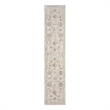 Nourison Home Heirloom Blend 10' Runner Polyester Ivory Multicolor Area Rug