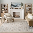 Nourison Home Heirloom Blend 5' x 8' Polyester Ivory Multicolor Area Rug
