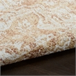 Nourison Home Astra Machine Washable 8' x 10' Polyester Rust  Area Rug