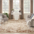 Nourison Home Astra Machine Washable 8' x 10' Polyester Rust  Area Rug