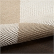Nourison Home Washable Modern Jute 2' x 3' Fabric Natural Ivory Area Rug