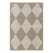 Nourison Home Washable Modern Jute 2' x 3' Fabric Natural Ivory Area Rug