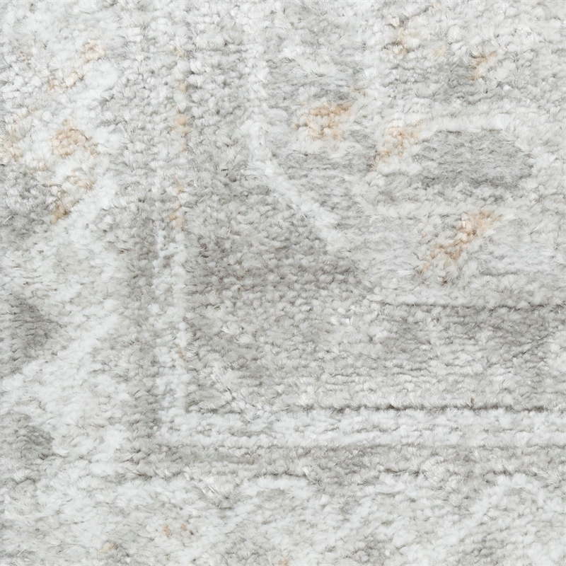 Nourison Home Dekor 4' x 6' Polyester Grey Area Rug
