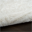Nourison Home Dekor 4' x 6' Polyester Ivory Beige Area Rug