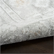 Nourison Home Dekor 4' x 6' Polyester Grey Area Rug