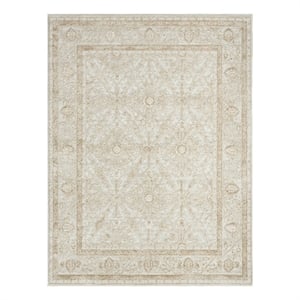 Nourison Home Dekor 4' x 6' Polyester Cream Beige Area Rug