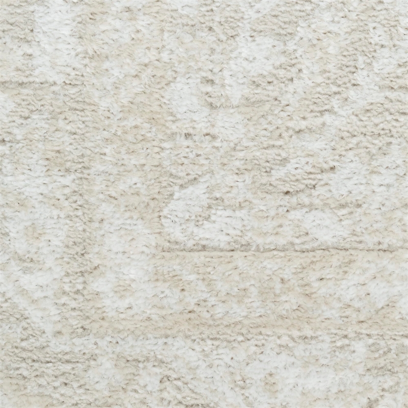 Nourison Home Dekor 4' x 6' Polyester Ivory Beige Area Rug
