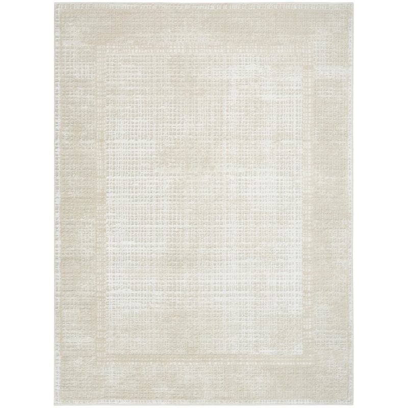 Nourison Home Dekor 4' x 6' Polyester Beige Area Rug