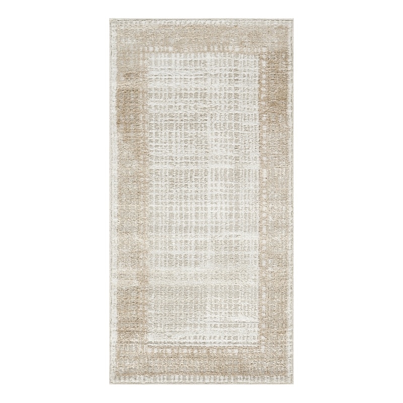 Nourison Home Dekor 2' x 4' Polyester Ivory Beige Area Rug