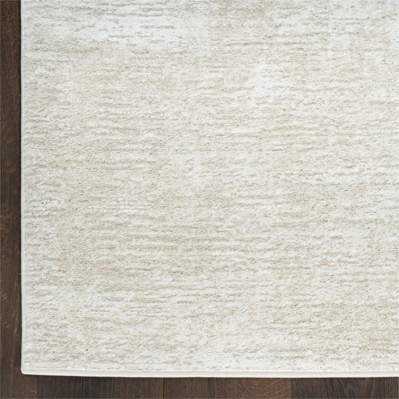 Nourison Home Dekor 4' x 6' Polyester Beige Area Rug