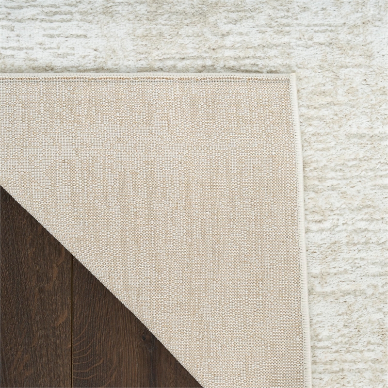 Nourison Home Dekor 4' x 6' Polyester Beige Area Rug