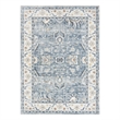 Nourison Home Astra Machine Washable 5' x 7' Polyester Blue Area Rug