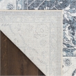 Nourison Home Astra Machine Washable 4' x 6' Polyester Slate Area Rug