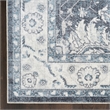 Nourison Home Astra Machine Washable 7' x 9' Polyester Slate Area Rug