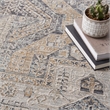 Nourison Nyle 9' x 11' Fabric Ivory Charcoal Area Rug