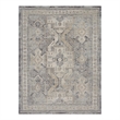 Nourison Nyle 9' x 11' Fabric Ivory Charcoal Area Rug