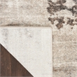 Nourison American Manor 9' x 12' Fabric Ivory Mocha Area Rug