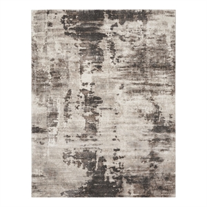 Nourison American Manor 9' x 12' Fabric Ivory Mocha Area Rug