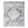 Nourison Home Astra Machine Washable 6' x 9' Polyester Blue Ivory Area Rug