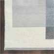Nourison Home Copenhagen 5' x 7' Flatwoven Wool Ivory Blue Area Rug