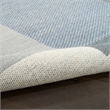 Nourison Home Copenhagen 5' x 7' Flatwoven Wool Ivory Blue Area Rug