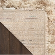 Nourison Home Luxurious Shag 8' x 10' Polyester Ivory Dark Beige Area Rug