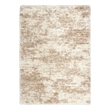 Nourison Home Luxurious Shag 8' x 10' Polyester Ivory Dark Beige Area Rug