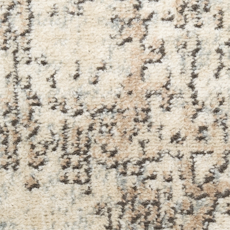 Nourison Home Concerto 5' x 7' Fabric Ivory Beige Area Rug