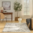 Nourison Home Concerto 5' x 7' Fabric Ivory Beige Area Rug