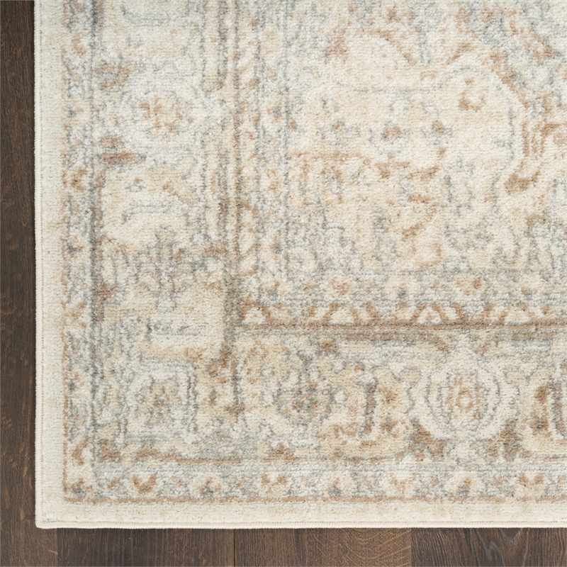Nourison Home Concerto 5' x 7' Fabric Beige Area Rug