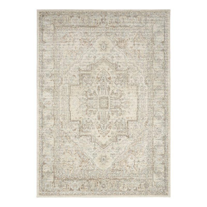 Nourison Home Concerto 5' x 7' Fabric Beige Area Rug
