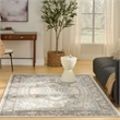 Nourison Home Concerto 5' x 7' Fabric Ivory Grey Taupe Area Rug