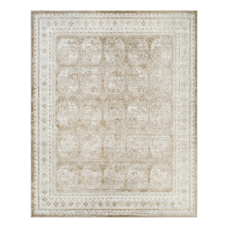 Nourison Home Dekor 8' x 10' Polyester Cream Beige Area Rug