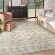 Nourison Home Dekor 8' x 10' Polyester Cream Beige Area Rug