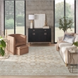 Nourison Home Dekor 8' x 10' Polyester Cream Beige Area Rug