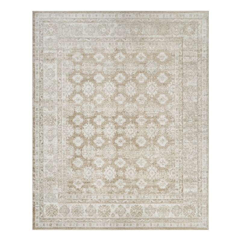Nourison Home Dekor 8' x 10' Polyester Cream Beige Area Rug
