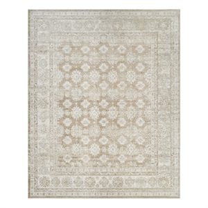 Nourison Home Dekor 8' x 10' Polyester Cream Beige Area Rug