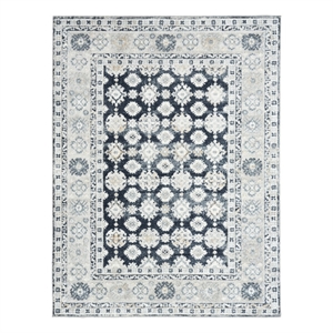 Nourison Home Dekor 5' x 7' Polyester Grey Navy Area Rug