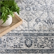 Nourison Home Dekor 5' x 7' Polyester Grey Navy Area Rug